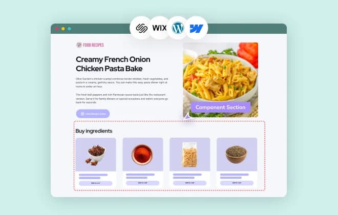 EmbedUp on a Shopify store
