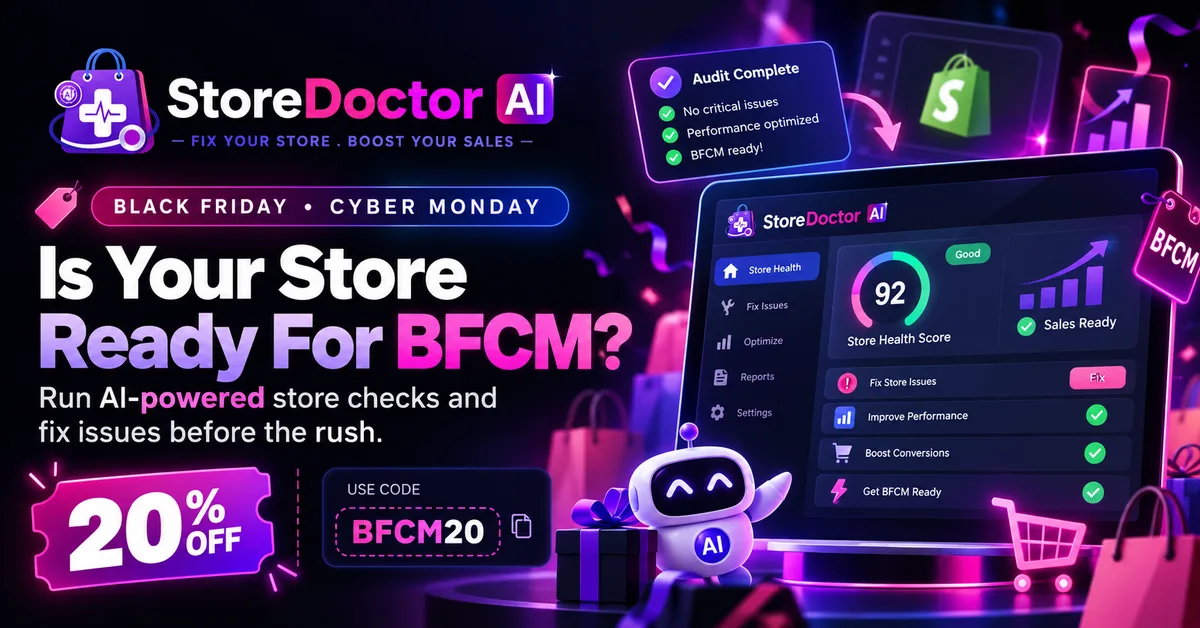 StoreDoctor AI banner