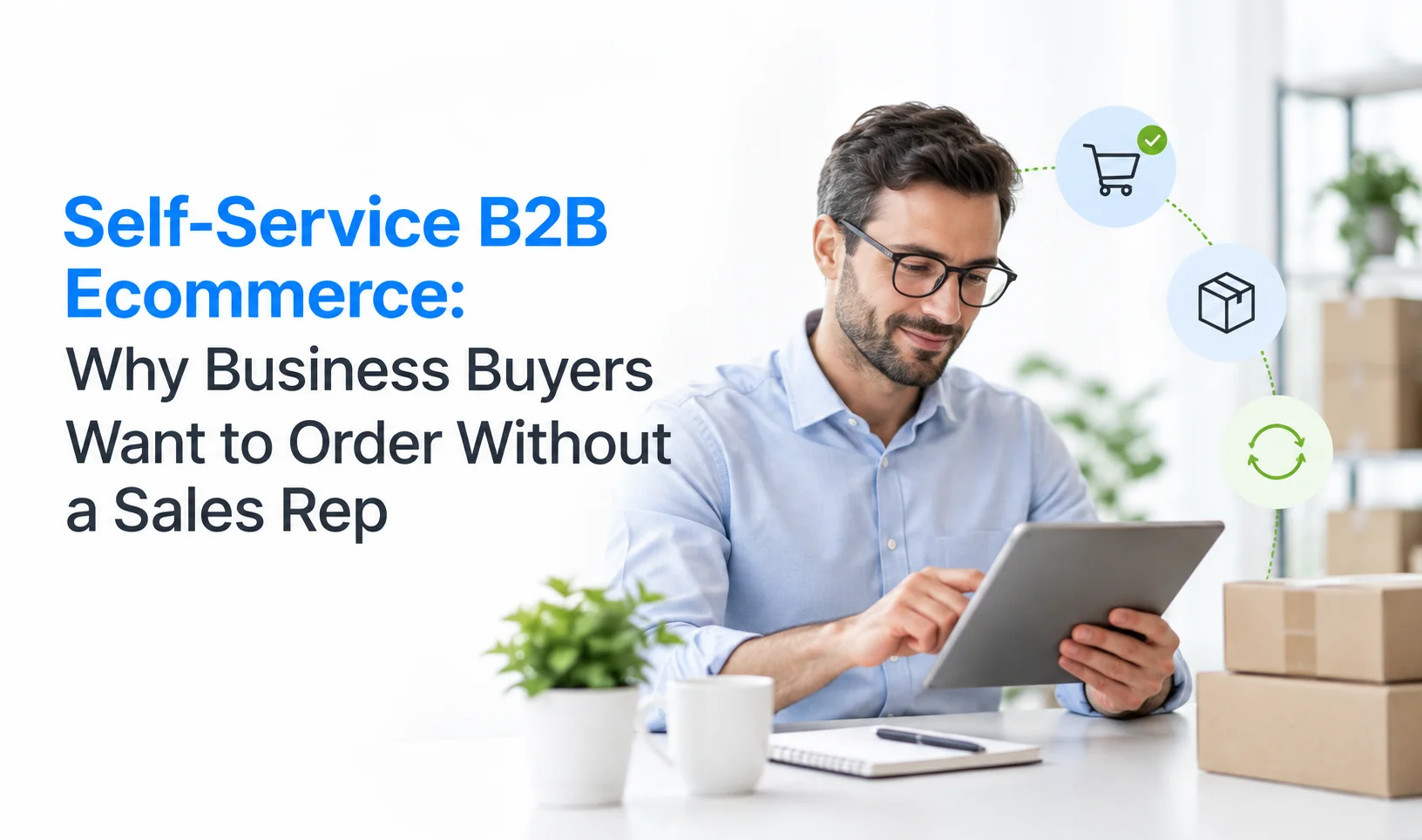 Self-Service B2B Ecommerce: Why Business Buyers Want to Order Without a Sales Rep